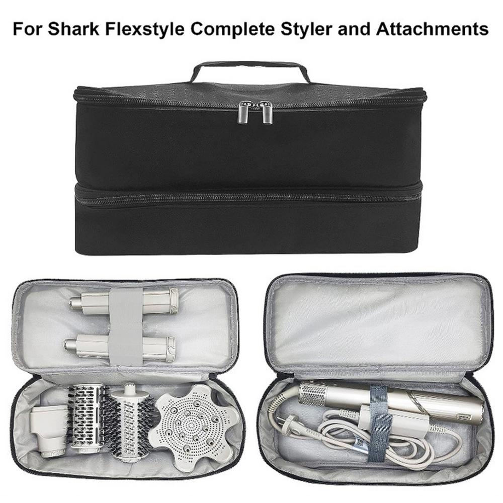 Shark FlexStyle Double-Layer Storage & Travel Case – Hair Tool Organizer with Water-Resistant Design