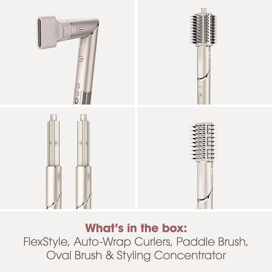 Shark FlexStyle® Air Styling & Drying System - Auto-Wrap Curlers, Powerful Multi-Styler for All Hair Types